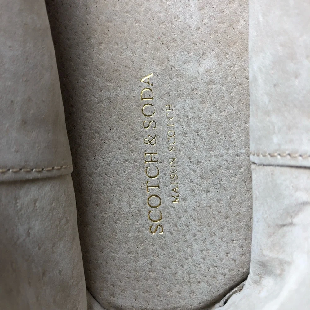 Scotch & Soda suede espadrilles with tassels‎